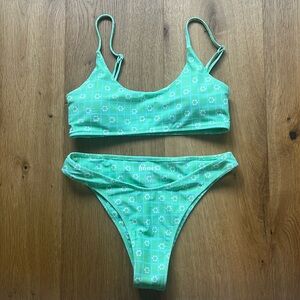 Honey Swim Green Cali Print Size Medium